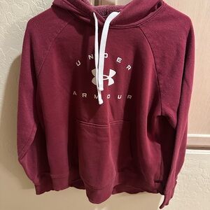 Under Armour Burgundy Hoodie